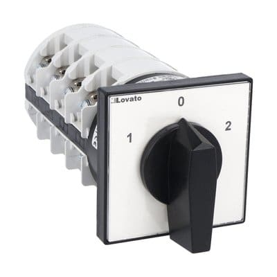 LOVATO ELECTRIC - COMMUTATORE 4P 125A MONT. FRONTALE 90X90