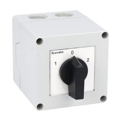 LOVATO ELECTRIC - INVERTITORE 3F 20A CASS. PLASTICA 75X75