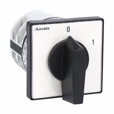 LOVATO ELECTRIC - INTERRUTTORE. 4P 40A MONT. FRONT. 65X65