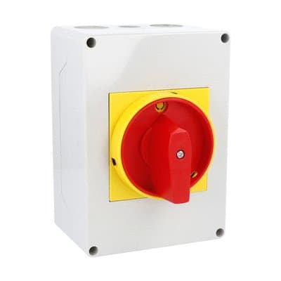 LOVATO ELECTRIC - INT. 3P 63A CASS. PLAS. 125X175 MAN. G/R