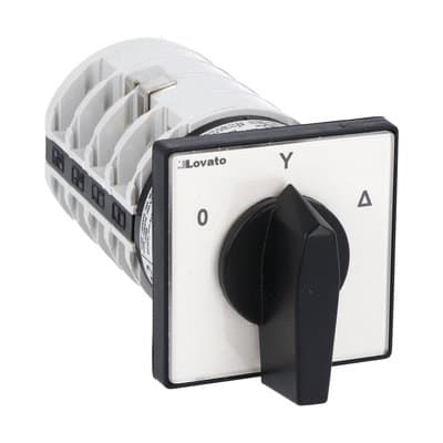 LOVATO ELECTRIC - AVVIATORE. ST-TR 63A MONT. FRONT. 65X65