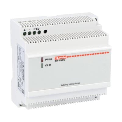 LOVATO ELECTRIC - CARICA BATTERIE SWITCHING 2,5A 12VDC