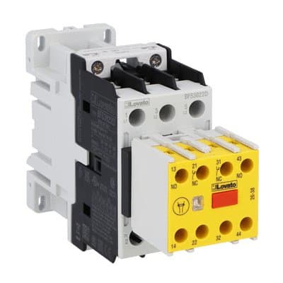 LOVATO ELECTRIC - CONTATTORE SICUREZZA 32A AC3 24V DC