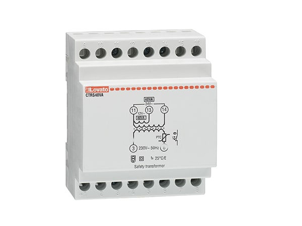 LOVATO ELECTRIC - TRASF SICUREZZA 40VA (230VAC/12-24VAC)