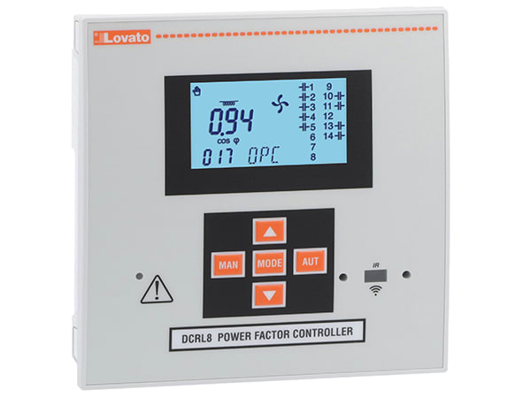 LOVATO ELECTRIC - REGOLATORE PER RIFASAMENTO 8 GRADINI