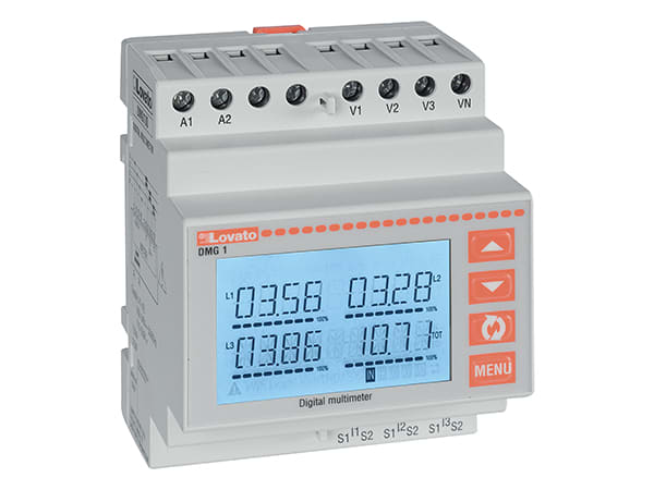 LOVATO ELECTRIC - MULTIMETRO LCD MODULARE 4U - RS485