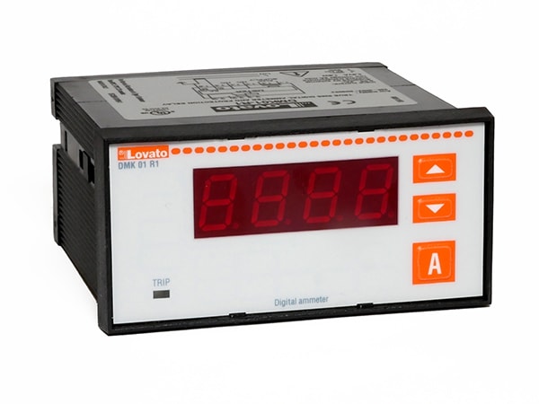 LOVATO ELECTRIC - AMPEROM.DIGIT.1F 96X48MM+RELE PROGR.