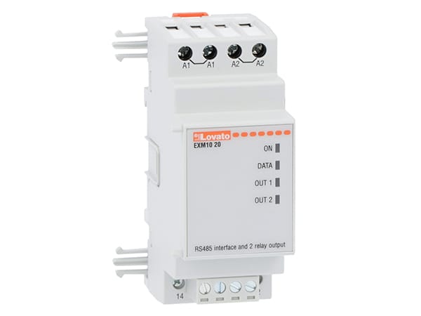 LOVATO ELECTRIC - MODULO DI ESPANSIONE RS485 ISOL.2OUT 5A