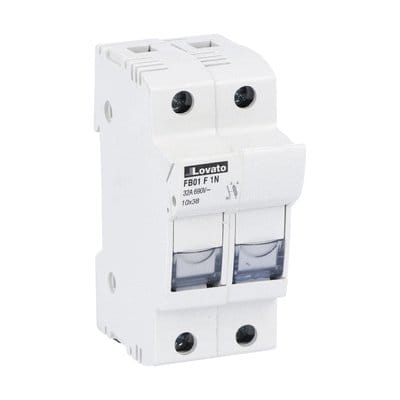 LOVATO ELECTRIC - PORTAFUSIBILI SEZIONABILI 1P+N 10X38
