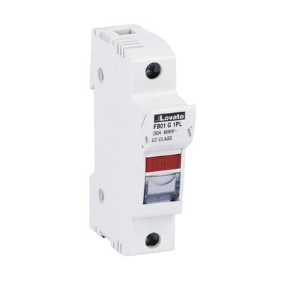 LOVATO ELECTRIC - PORTAFUS. 1P UL CC CLASS CON INDICAT.