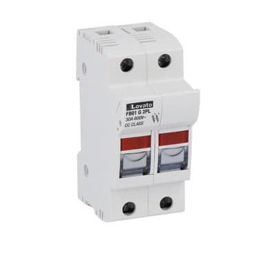 LOVATO ELECTRIC - PORTAFUS. 2P UL CC CLASS CON INDICAT.