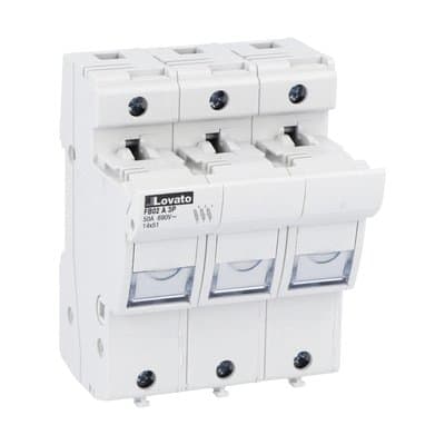 LOVATO ELECTRIC - PORTAFUSIBILI SEZIONABILI 3P 14X51