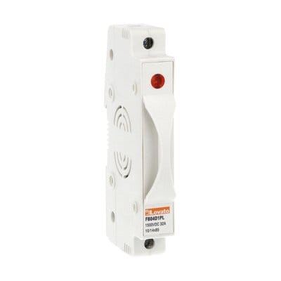 LOVATO ELECTRIC - PORTAFUSIBILE 1P 10-14X85 1500VDC LUM.