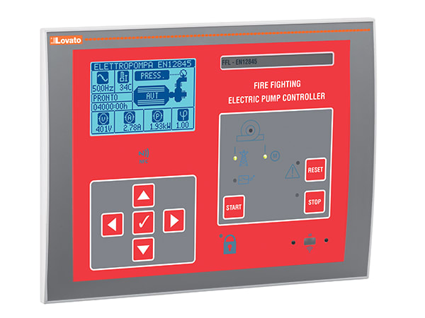 LOVATO ELECTRIC - CONTROLLO ELETTROPOMPE, ESPAND, EN12845