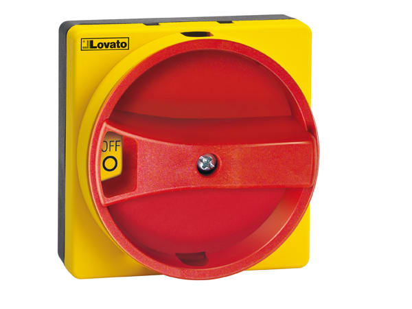 LOVATO ELECTRIC - MANIGLIA G/R SEL.INCASSATO LUCCH.IP65