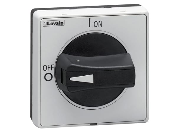 LOVATO ELECTRIC - MANIGLIA NERA SEL.SPORGENTE LUCCH. IP65