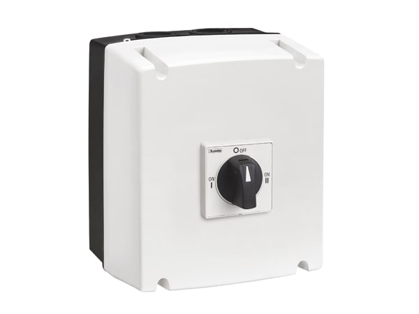 LOVATO ELECTRIC - COMMUTATORE 3P 25A IN CONTEN.+GAX67B