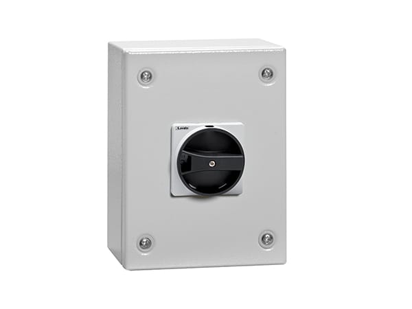 LOVATO ELECTRIC - SEZ 3P 63A-CASS MET-MANIGL NERA