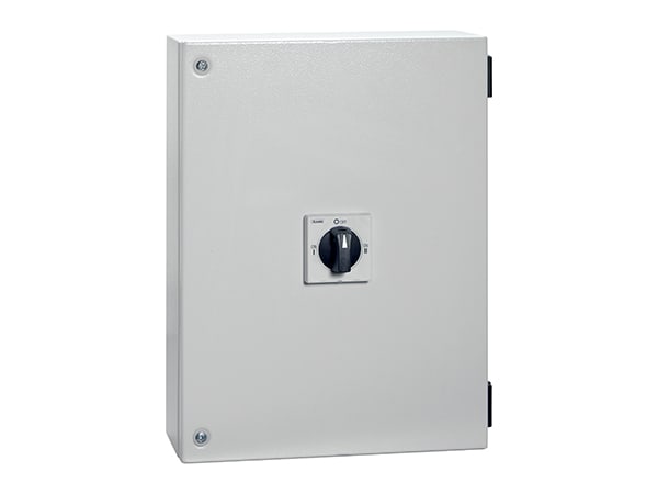 LOVATO ELECTRIC - COMMUT 4P 125A-CASS MET-MANIGL NERA