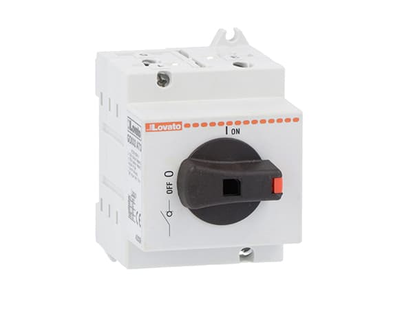 LOVATO ELECTRIC - SEZIONATORE DC COM.DIR.DC21B 1000V/25A