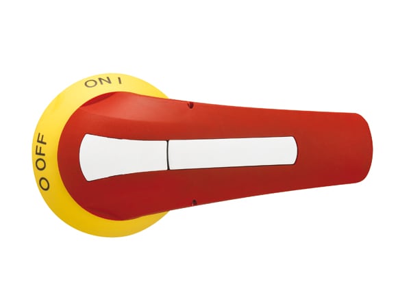 LOVATO ELECTRIC - MANIGLIA BLOCCOPORTA GIALLO/ROSSA