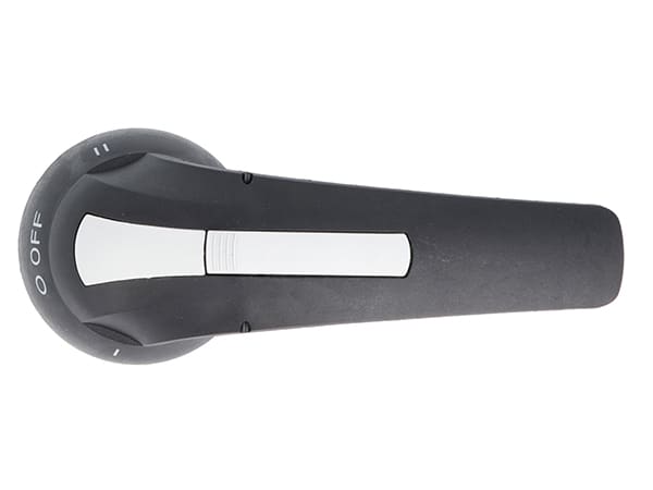 LOVATO ELECTRIC - MANIGLIA BLOCCOPORTA NERA I-0-II