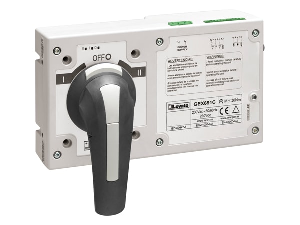 LOVATO ELECTRIC - COMANDO MOTORIZZATO PER GE0201-0400E