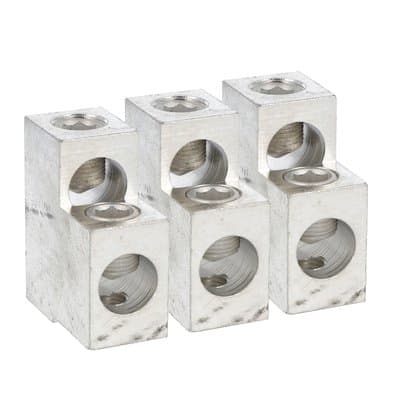 LOVATO ELECTRIC - KIT 3 ATTACCHI TERMINALI 2X2AWG-600KCMIL
