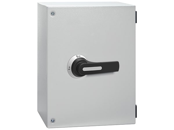 LOVATO ELECTRIC - COMMUT 4P 315A-CASS MET-MANIGL NERA
