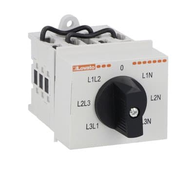 LOVATO ELECTRIC - COMM. VOLT. VLN/VLL 16A MODUL. GUIDA DIN