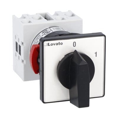 LOVATO ELECTRIC - INT. 1P 20A MON. FR. A SCATTO D22 48X48