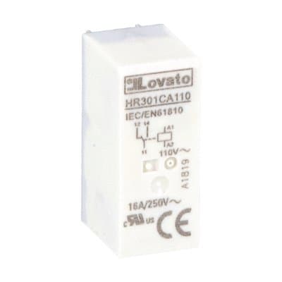 LOVATO ELECTRIC - RELE' MINIATURIZZATO 1SC 16A, 110VAC
