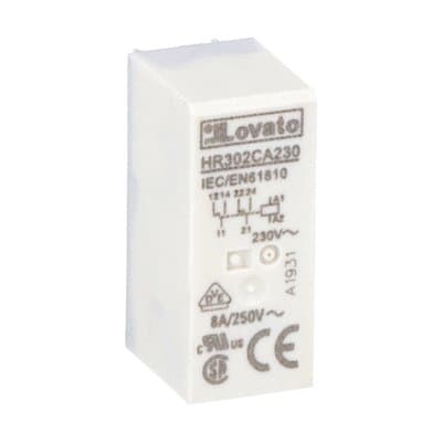 LOVATO ELECTRIC - RELE' MINIATURIZZATO 2SC 8A, 230VAC
