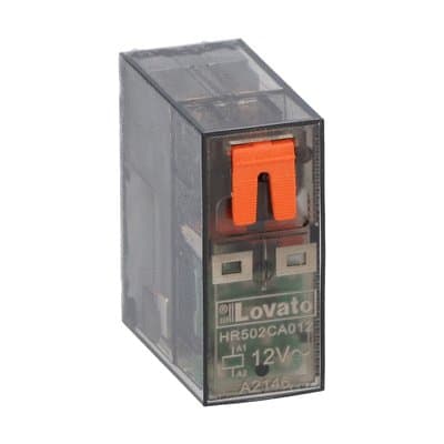 LOVATO ELECTRIC - RELE' MINIATURIZZATO 2SC 8A 12VAC +LED