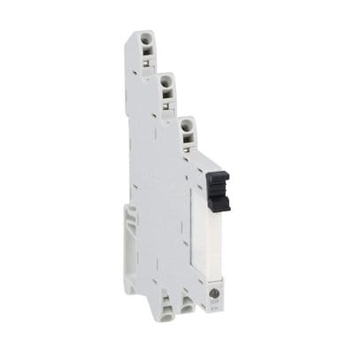 LOVATO ELECTRIC - RELE' SLIM+ZOCCOLO MOLLA 1SC 6A 24VAC/DC