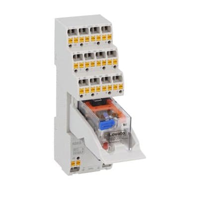 LOVATO ELECTRIC - RELE' IND. 4SC 5A 24VDC,LED + ZOCCOLO