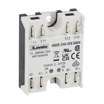LOVATO ELECTRIC - RELE' STATO SOLIDO 2P 25A