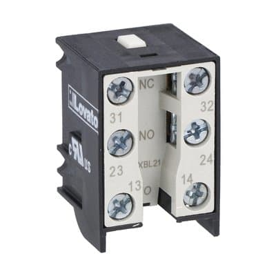 LOVATO ELECTRIC - BLOCCHETTO CONTATTI 2NO+1NC LENTO
