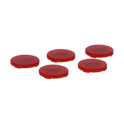 LOVATO ELECTRIC - LENTE ROSSA STOP PER LP4