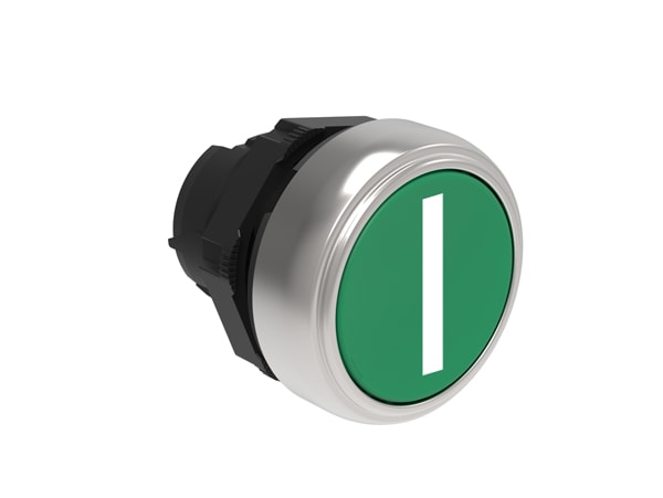 LOVATO ELECTRIC - PULSANTE RASATO I VERDE