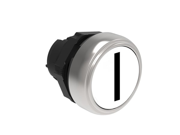 LOVATO ELECTRIC - PULSANTE RASATO I BIANCO