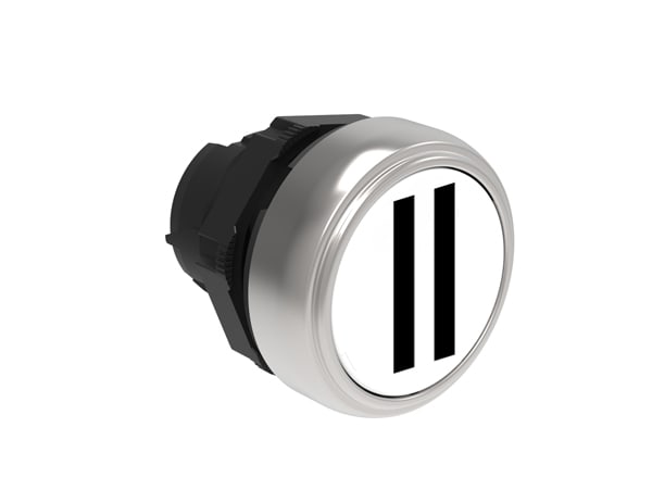 LOVATO ELECTRIC - PULSANTE RASATO II BIANCO