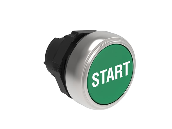 LOVATO ELECTRIC - PULSANTE RASATO START VERDE