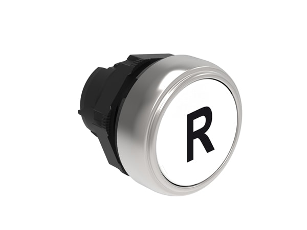 LOVATO ELECTRIC - PULSANTE RASATO R BIANCO