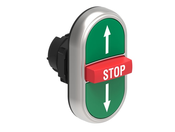 LOVATO ELECTRIC - PULSANTE TRIPLO F.SAL.-STOP-F.DISC.