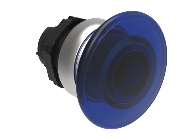 LOVATO ELECTRIC - PULSANTE FUNGO 40MM BLU LUMINOSO