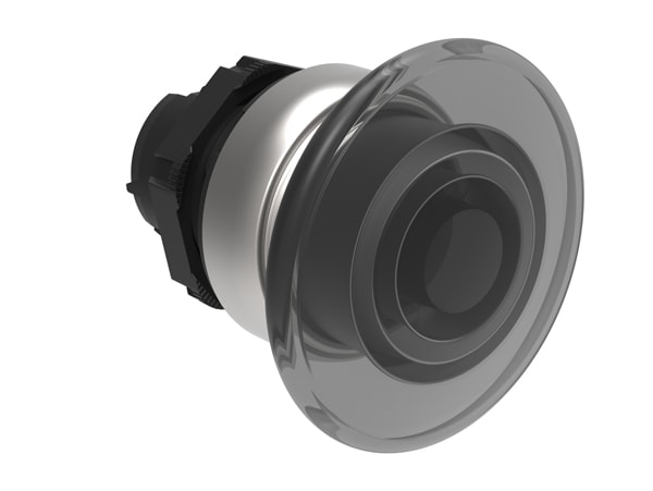LOVATO ELECTRIC - PULSANTE FUNGO 40MM BIANCO LUMIN.