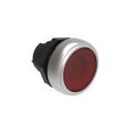 LOVATO ELECTRIC - PULSANTE PASSO-PASSO RASATO LUM. ROSSO