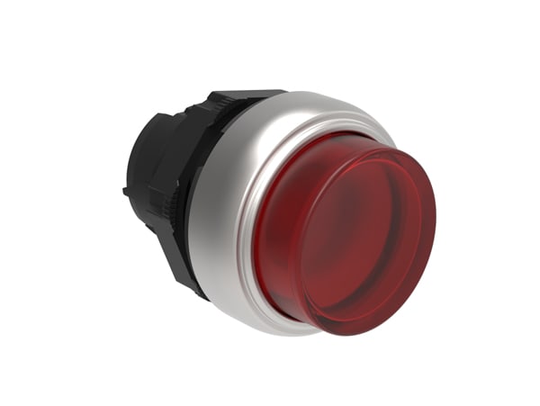 LOVATO ELECTRIC - PULSANTE PASSO-PASSO SPORG. LUM. ROSSO