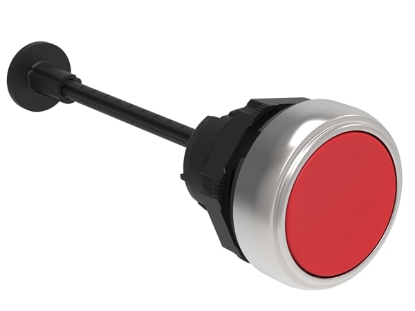 LOVATO ELECTRIC - PULSANTE RIARMO RASATO ROSSO